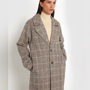 Oak & Fort Houndstooth Coat